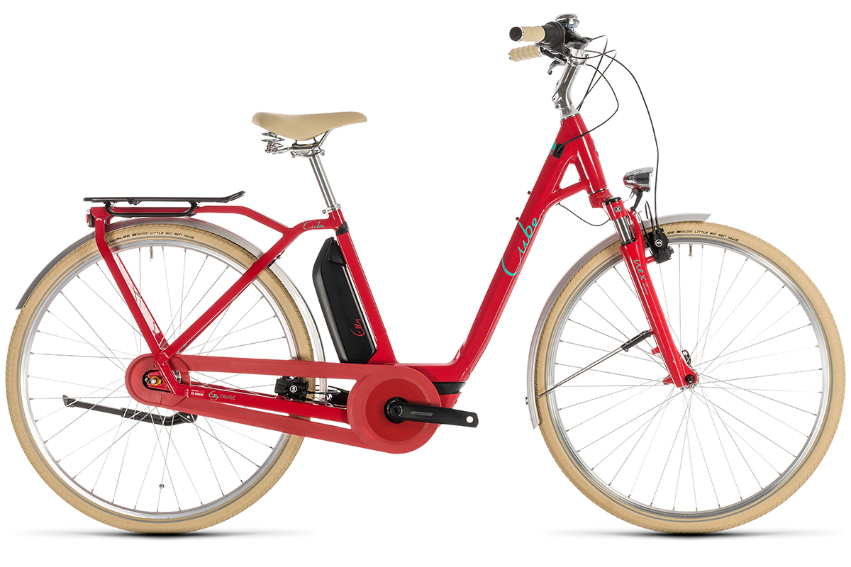 Велосипед CUBE ELLY Cruise HYBRID 400 (2109)