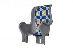 Кресло детское SF-029LG, заднее, крепеж на подседельную трубу